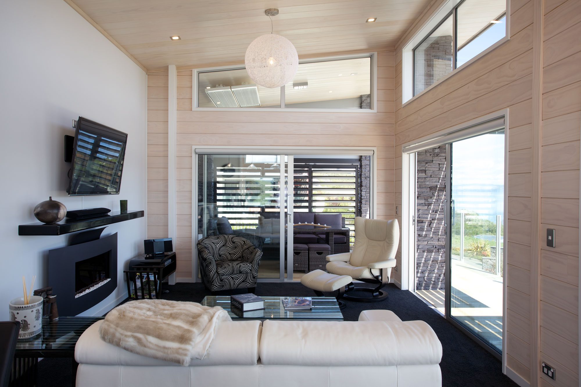 Blonded Interior Clear Pines