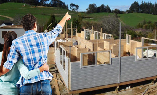 lockwood house being built