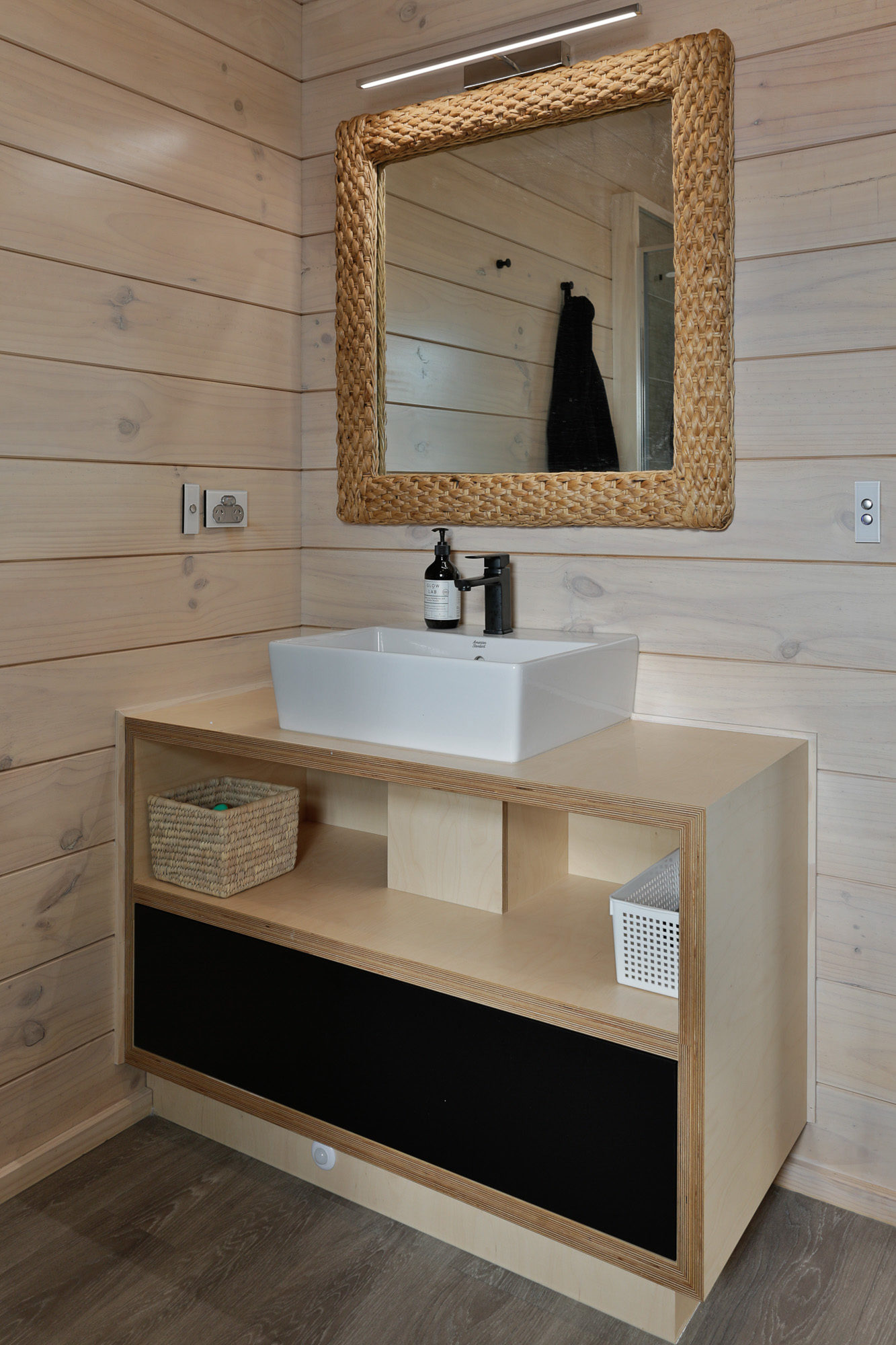 Lockwood home in the Coromandel with bespoke vanity