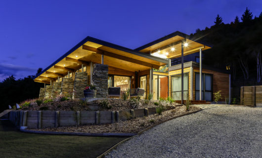 Lockwood Home Pavilion Night View
