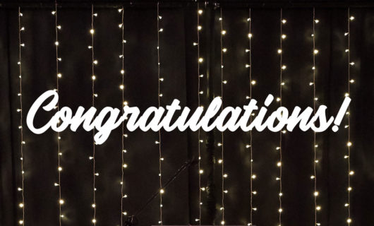 Congratulations