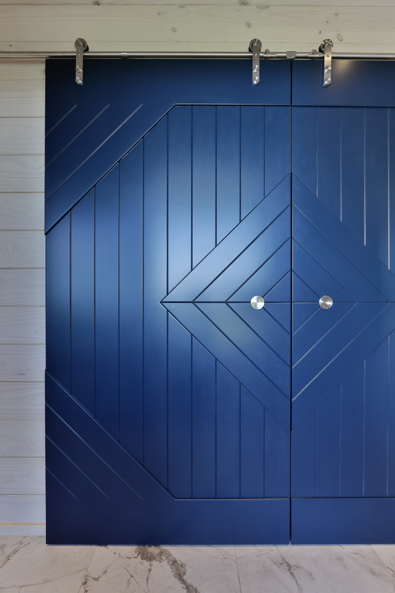Unique door in Lockwood home